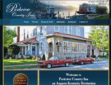 Tablet Screenshot of parkviewcountryinn.com